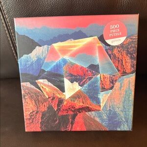 Galison Natures Prism  500-Piece Puzzle.Complete. Excellent condition has poster